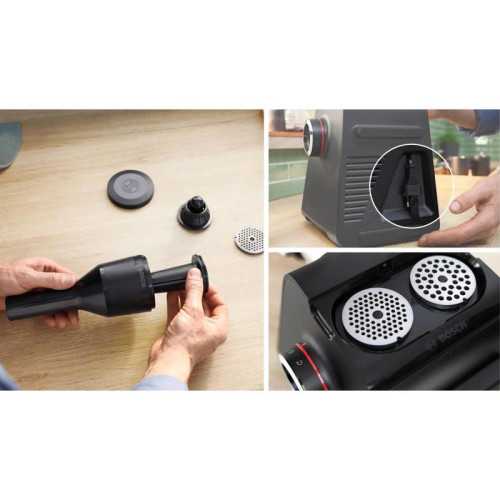 Мясорубка Bosch MFWS640B 2100Вт черный