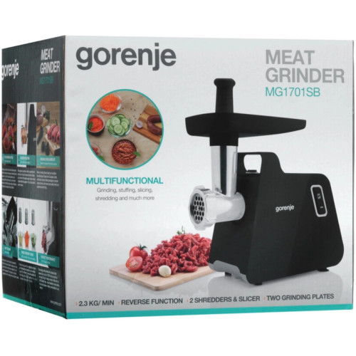 Мясорубка Gorenje MG1701SB 1700Вт черный