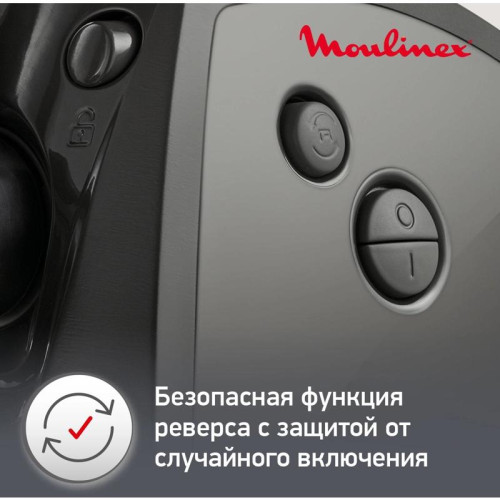 Мясорубка Moulinex Compact HV1 ME112832 1600Вт черный/серебристый