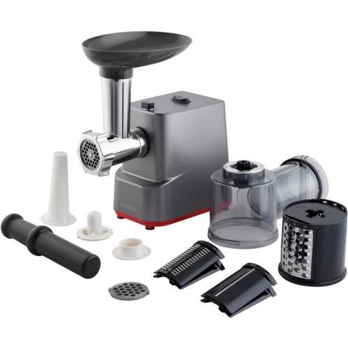 Мясорубка Hyundai HY-MG3144 1800Вт графит/серебристый