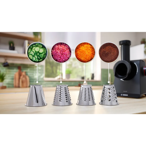 Мясорубка Bosch MFWS440B Мясорубка Bosch, мощность 1900 Вт, цвет черный