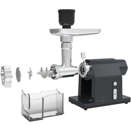 Мясорубка Rondell RDE-1452 2000Вт графит/серебристый