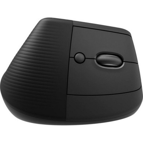 Мышь Logitech Lift графитовый оптическая 4000dpi silent беспров. BT/Radio USB для ноутбука 5but (910-006485)