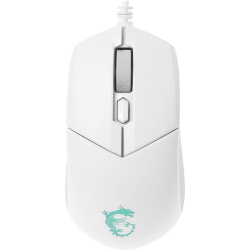 Мышь MSI Clutch GM11 белый оптическая 5000dpi USB 5but (S12-0401980-CLA)