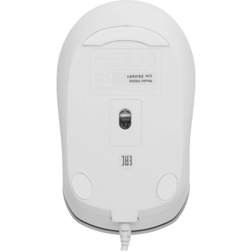 Мышь A4Tech Fstyler FM26S серебристый/белый оптическая 1600dpi silent USB для ноутбука 4but (FM26S USB (ICY WHITE))
