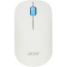 Мышь Acer OMR205 белый/голубой оптическая 1200dpi беспров. USB для ноутбука 3but (ZL.MCEEE.02H)