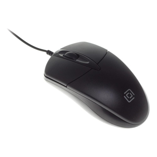 Мышь Oklick 275M черный оптическая 1200dpi USB 3but (412841)