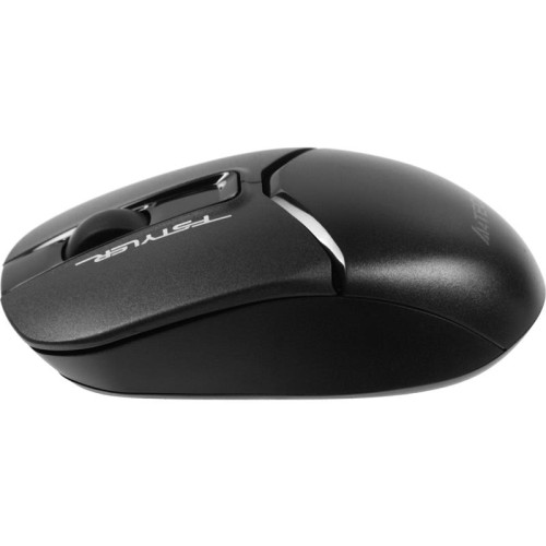 Мышь A4Tech Fstyler FB12 черный оптическая 1200dpi беспров. BT/Radio USB 3but (FB12 BLACK)