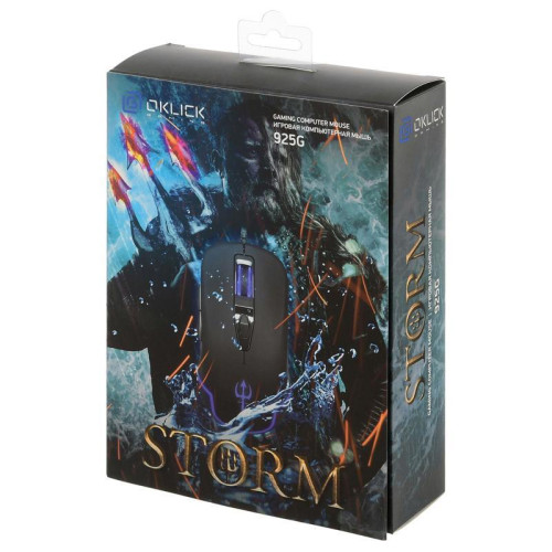 Мышь Oklick 925G STORM черный оптическая 3200dpi USB 6but (499553) Мышь Oklick 925G STORM черный оптическая 3200dpi USB 6but (499553)