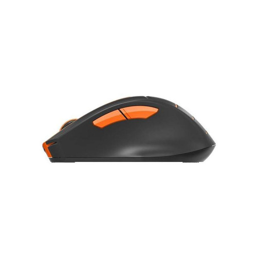 Мышь A4Tech Fstyler FG30S серый/оранжевый оптическая 2000dpi silent беспров. USB 6but (FG30S ORANGE)