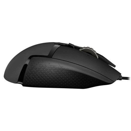 Мышь игровая Logitech Bad Pack G502 Hero16K черная, оптическая (Hero25K) , 100-25600dpi, 1мс, USB 2.1м, 11 кнопок (2 механика), RGB подсветка, утяжелители, под правую руку