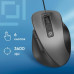 Мышь Oklick 504M черный/серый оптическая 3600dpi silent USB 6but (2004741)