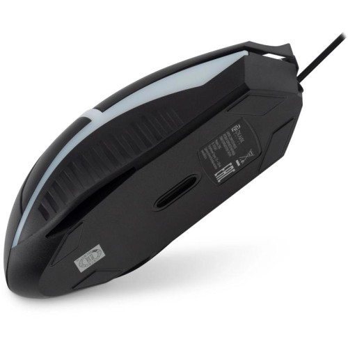 Мышь Oklick 398G черный оптическая 2400dpi USB для ноутбука 4but (1431665)