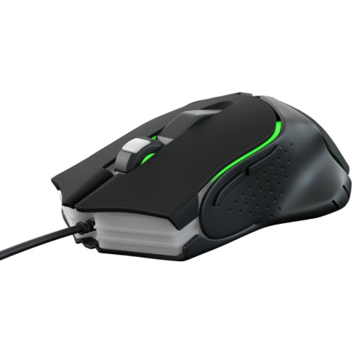 Мышь Oklick 703GM черный оптическая 3600dpi USB для ноутбука 6but (1533541)