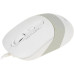 Мышь A4Tech Fstyler FM10 белый/серый оптическая 1600dpi USB 4but (FM10 WHITE)