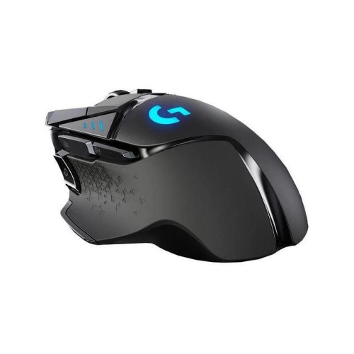 Мышь Logitech G502 Lightspeed черный оптическая 25600dpi беспров. USB 9but (910-005571)