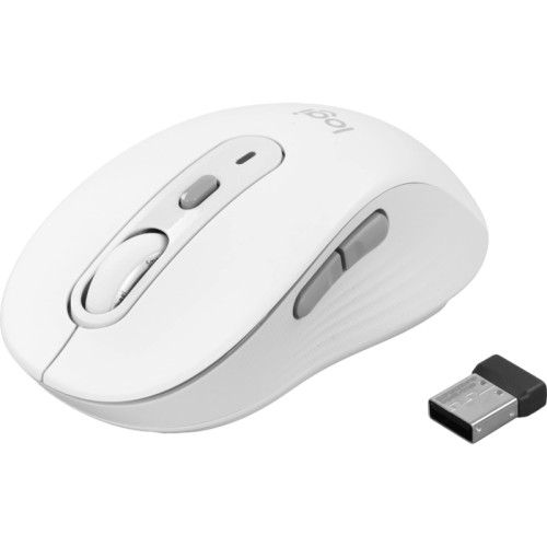 Мышь Logitech M750 белый оптическая 4000dpi беспров. BT/Radio USB 5but (910-006271) Мышь Logitech M750 белый оптическая 4000dpi беспров. BT/Radio USB 5but (910-006271)