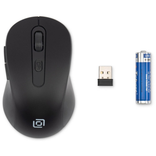 Мышь Oklick 677MW черный оптическая 1600dpi беспров. USB 6but (1520859) Мышь Oklick 677MW черный оптическая 1600dpi беспров. USB 6but (1520859)