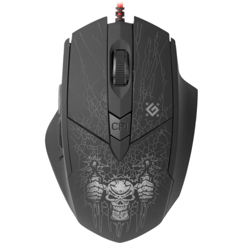 Defender Проводная игровая мышь Doom Fighter GM-260L оптика,6кнопок,800-3200dpi