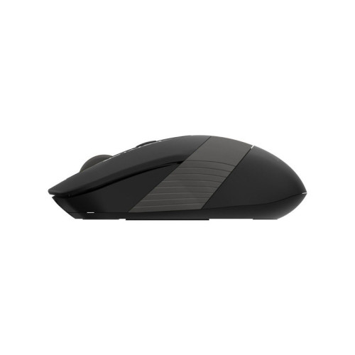 Мышь A4Tech Fstyler FG10S черный/серый оптич. 2000dpi silent беспров. USB для ноутбука 4but (FG10S G FG10S GREY
