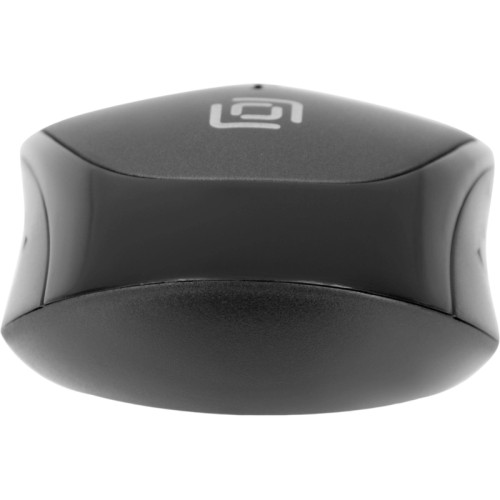 Мышь Oklick 488MW черный/серый оптическая 1600dpi беспров. USB для ноутбука 4but (1196571)