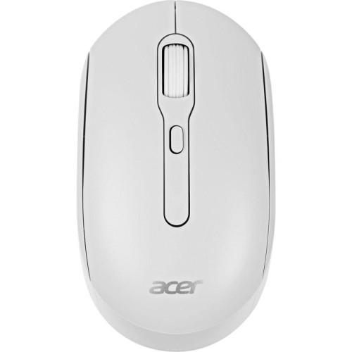 Мышь Acer OMR308 белый оптическая 1600dpi беспров. BT/Radio USB 4but (ZL.MCECC.023)