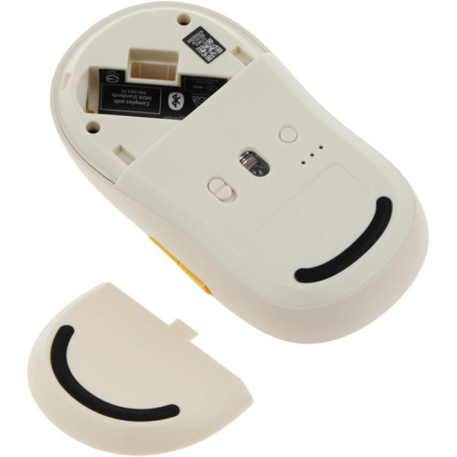 Мышь Xiaomi Wireless Mouse 3 белый оптическая 1200dpi silent беспров. BT/Radio USB для ноутбука 4but (BHR8912GL)