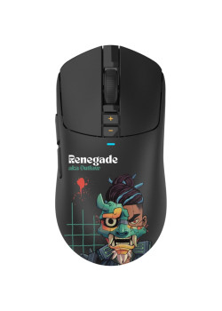 Мышь A4Tech Bloody R72 Ultra Duo черный/рисунок оптическая 20000dpi беспров. USB/USB-C 6but (R72 ULTRA DUO RENEGADEMIDNIGHT)