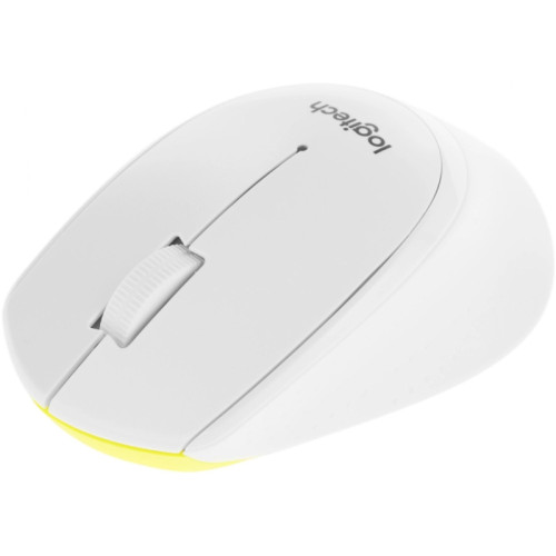 Мышь Logitech M330 Silent Plus белый оптическая 1000dpi silent беспров. USB 2but (910-004926)