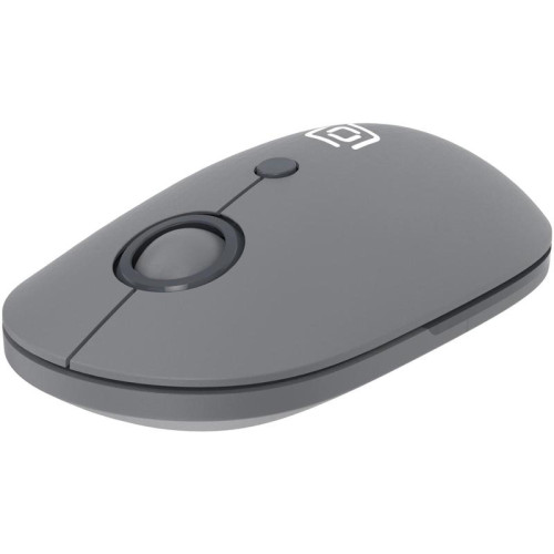 Мышь Oklick 408MW графитовый оптическая 1600dpi silent беспров. USB для ноутбука 4but (2007533)