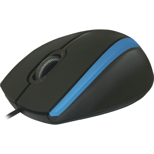 Defender #1 Проводная оптическая мышь MM-340 черный+синий,3 кнопки,1000 dpi Defender #1 Проводная оптическая мышь MM-340 черный+синий,3 кнопки,1000 dpi