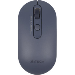 Мышь A4Tech Fstyler FG20 пепельный/синий оптическая 2000dpi беспров. USB для ноутбука 4but (FG20 ASH BLUE)