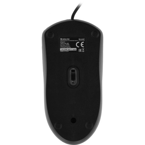 Мышь DEFENDER USB OPTICAL TRACE MB-989 BLACK 52989