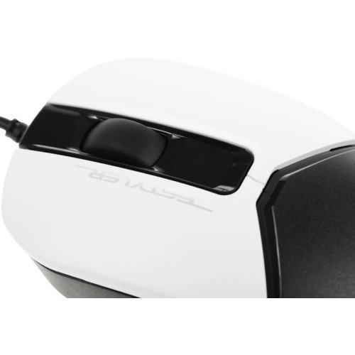 Мышь A4Tech Fstyler FM12S Panda белый/черный оптическая 1200dpi silent USB 3but