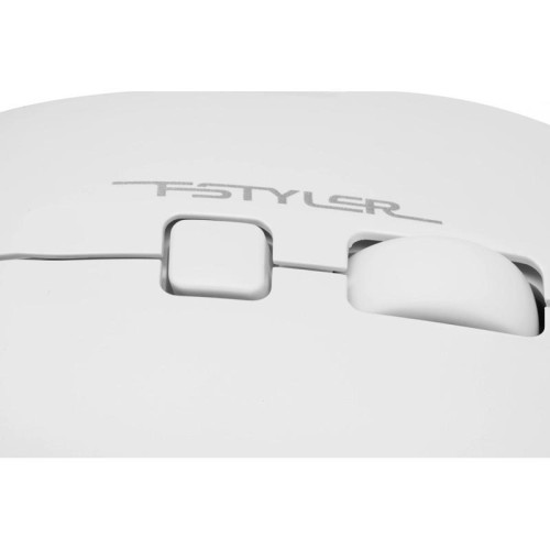 Мышь A4Tech Fstyler FG16CS Air белый оптическая 2000dpi silent беспров. USB для ноутбука 4but (FG16CS AIR WHITE)