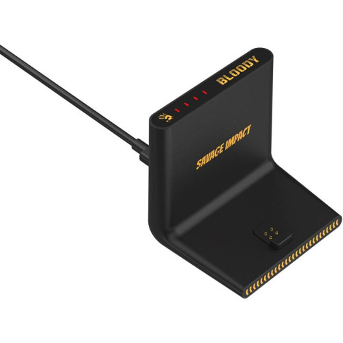 Мышь A4Tech Bloody R72 Ultra Duo черный/рисунок оптическая 20000dpi беспров. USB/USB-C 6but (R72 ULTRA DUO RENEGADEMIDNIGHT)