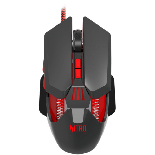 Мышь Acer Nitro OMW302 черный оптическая 7200dpi USB 7but (ZL.MCECC.025)