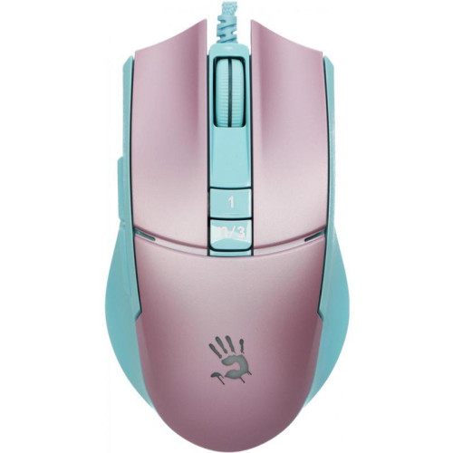 Мышь A4Tech Bloody L65 Max розовый/голубой оптическая 12000dpi USB 6but (L65 MAX/SKY PINK) Мышь A4Tech Bloody L65 Max розовый/голубой оптическая 12000dpi USB 6but (L65 MAX/SKY PINK)