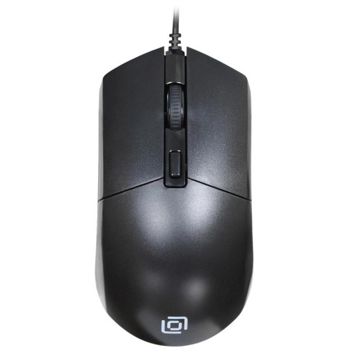 Мышь Oklick 207M черный оптическая 2400dpi USB 4but (1474598)