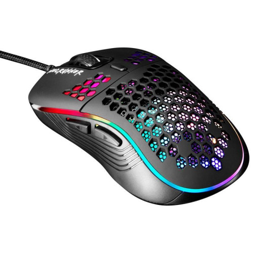 Мышь Oklick 713G NETRUNNER черный оптическая 3200dpi USB 6but (1465498)