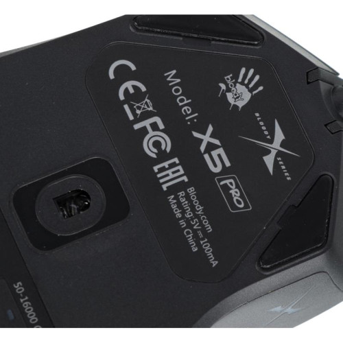 Мышь A4Tech Bloody X5 Pro черный оптическая 16000dpi USB 9but