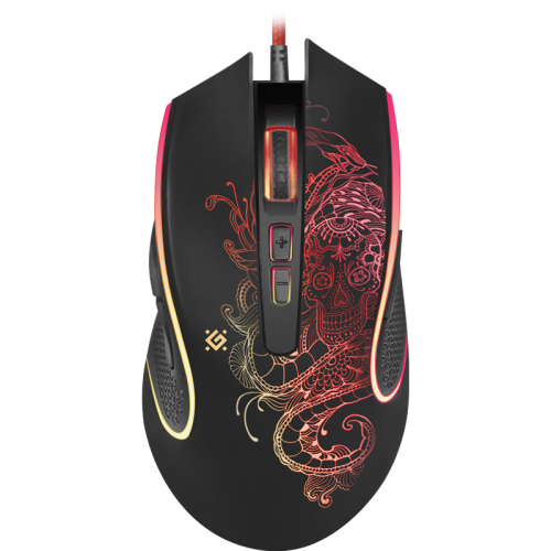 Defender Проводная игровая мышь Venom GM-640L оптика,8кнопок,3200dpi Defender Проводная игровая мышь Venom GM-640L оптика,8кнопок,3200dpi