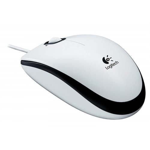 Мышь/ Logitech Mouse M100 USB White Ret  new