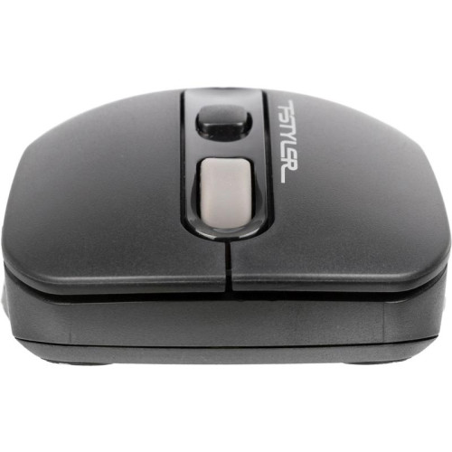 Мышь A4TECH Fstyler FG10S беспроводная оптическая, черный и серый, 2000dpi, USB
