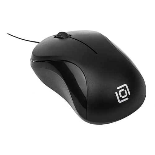 Мышь Oklick 115SR черный оптическая 1000dpi USB для ноутбука 3but (492888)