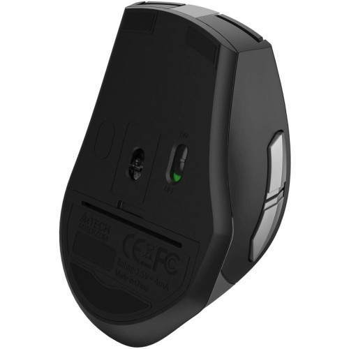 Мышь A4Tech Fstyler FG35S серый/черный оптическая 2000dpi silent беспров. USB 5but (FG35S USB GREY)