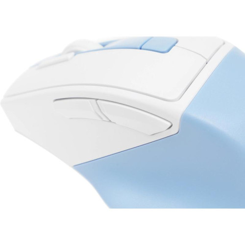 Мышь A4Tech Fstyler FG45CS Air2 голубой/белый оптическая 2000dpi silent беспров. USB для ноутбука 7but (FG45CS AIR2 USB (ICY BLUE))