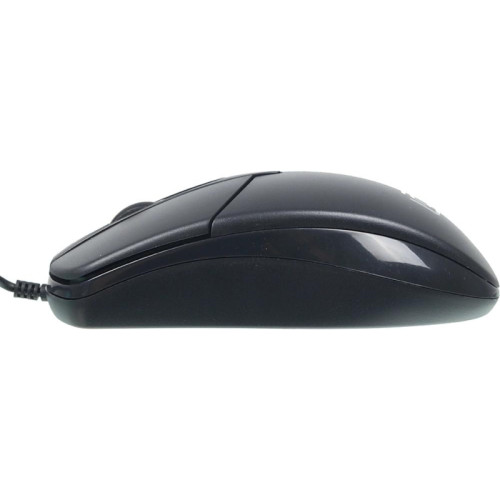 Мышь Oklick 275M черный оптическая 1200dpi USB 3but (412841)