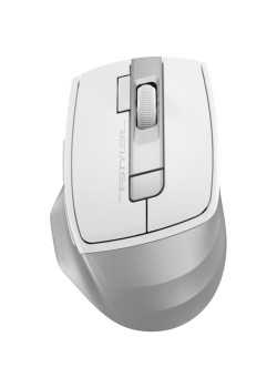 Мышь A4Tech Fstyler FG45CS Air2 белый/серебристый оптическая 2000dpi silent беспров. USB для ноутбука 7but (FG45CS AIR2 USB (SILVER WHITE))