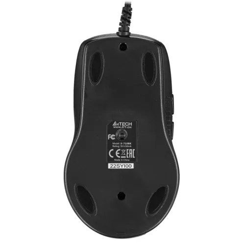 Мышь/ Мышь A4Tech X-710BK черный оптич. 2000dpi USB 7but (X-710BK USB)